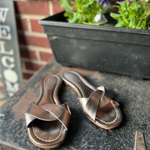 Michael Kors flat slip on sandal